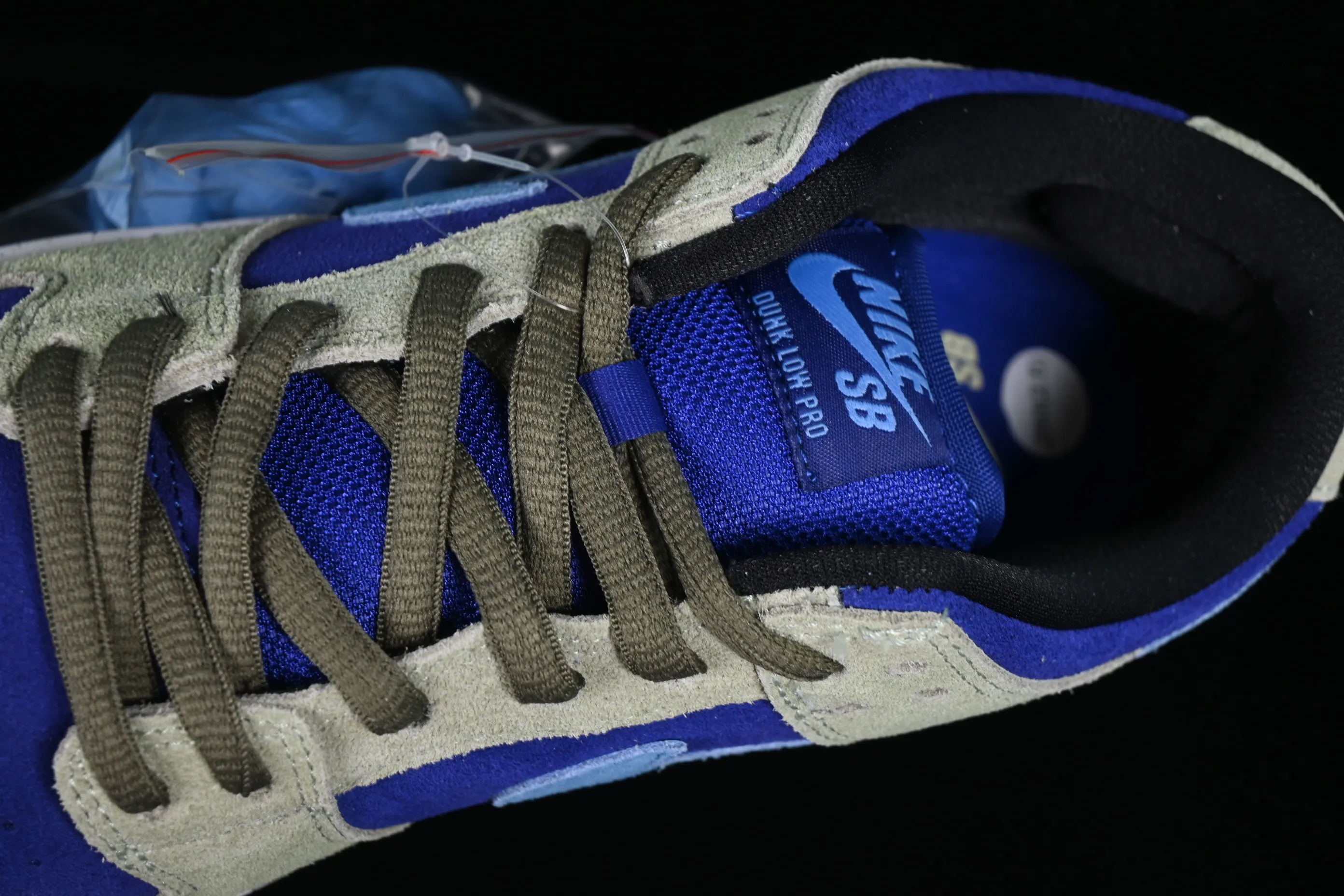 All categories Nk SB Dunk Series Nk SB Dunk Low low-top sneakers Nk SB Dunk Low Prm Khaki Blue SB smashed backboard fashion casual sneakers BQ6817-301